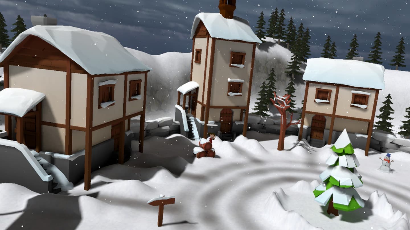 Oculus Quest 游戏《滚雪球》Snowball